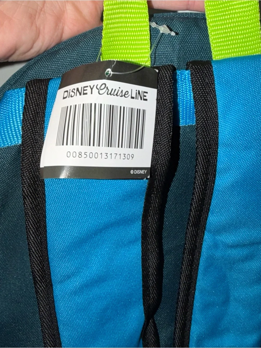 NWT Disney Cruise Line Kids Navy‎ & Teal Mickey Mouse Backpack Disney character